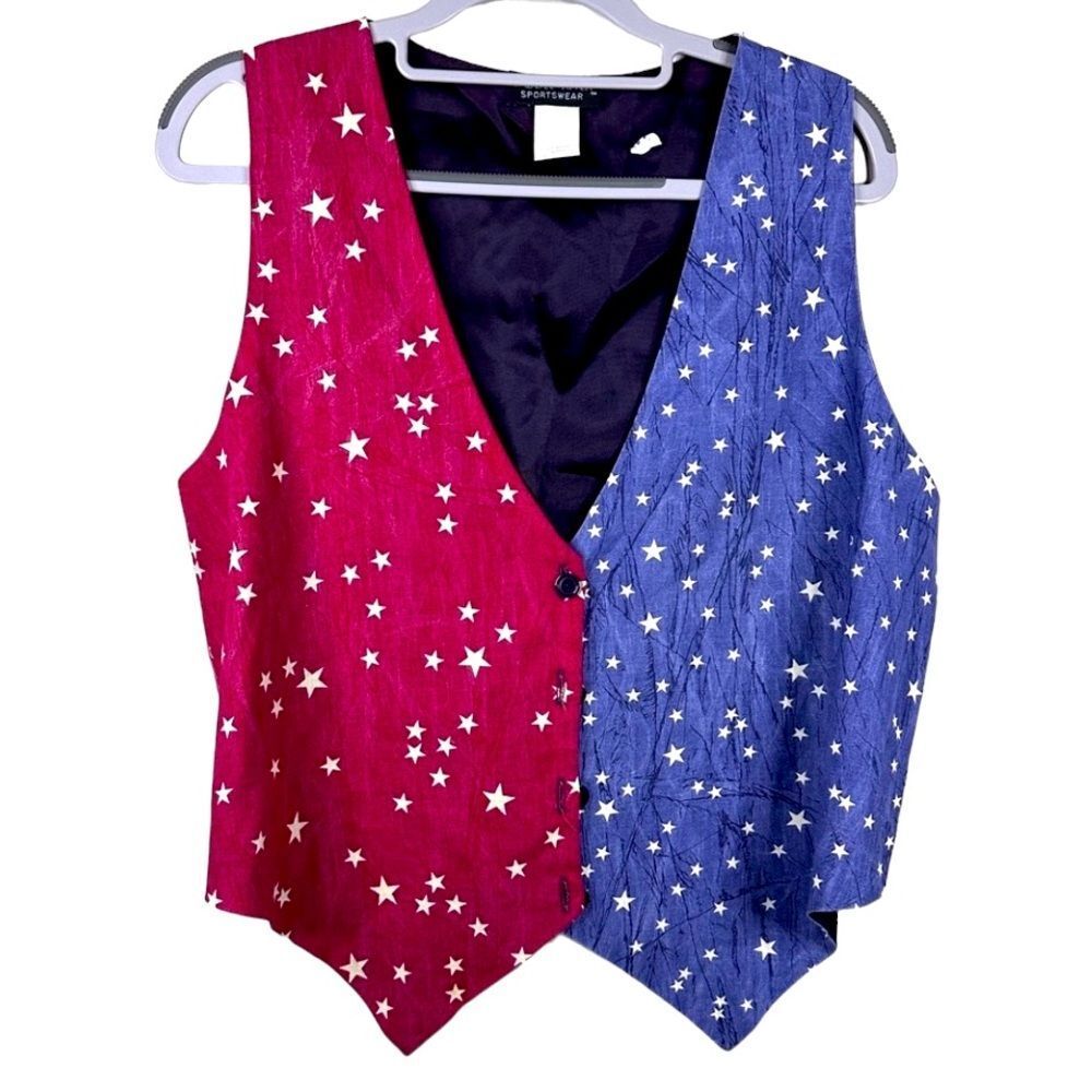 Sportswear patriotic vest     Size: Medium